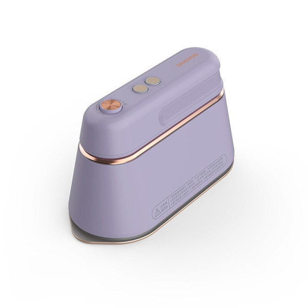 Handhållen ångstrykjärn Plaggstrykjärn Hemstrykjärn purple