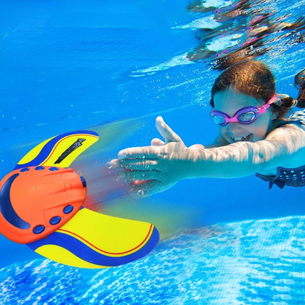 Børn Strand Pool Vand Leg med vand Svømmelegetøj Pool flyder Vanddrevet Manta Fisk Tryk fremad Red