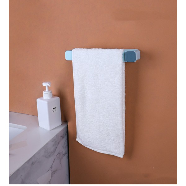 Kylpyhuoneen seinään kiinnitettävät tossut säilytysteline ivorywhite 25*5*3.5cm