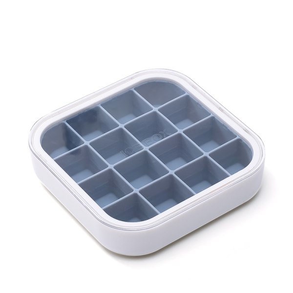 16 ristikkoa, molds , jääpalakone Jääkaappi jääpalakaukalo gray 13.6x13.6x3.2cm