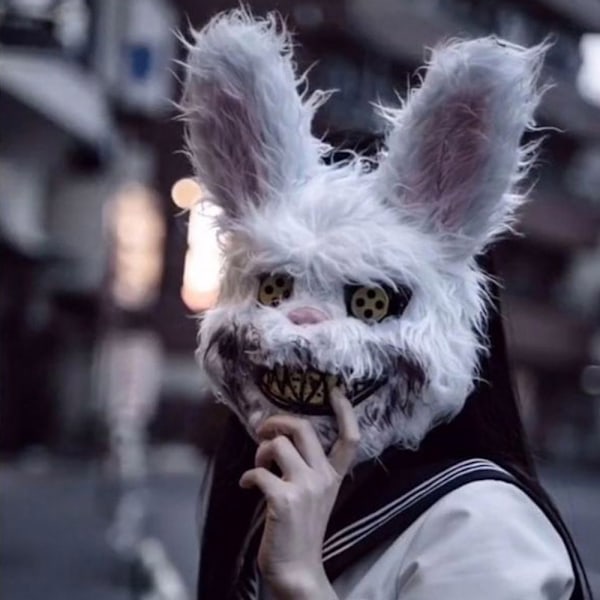 Halloween Maske Skræm Maske BJÖRN BJÖRN Rabbit