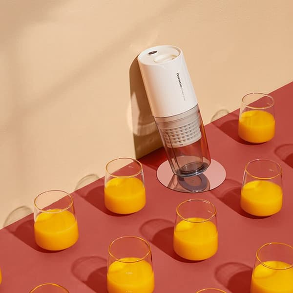Bärbar Elektrisk Juicer Blender Mini Blender red