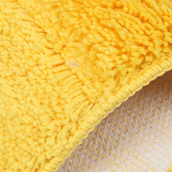 Matta Absorberende skridsikker måtte Europa T-Strip Badeværelse Måtten Hjem Dør 45 x 65cm Gul
