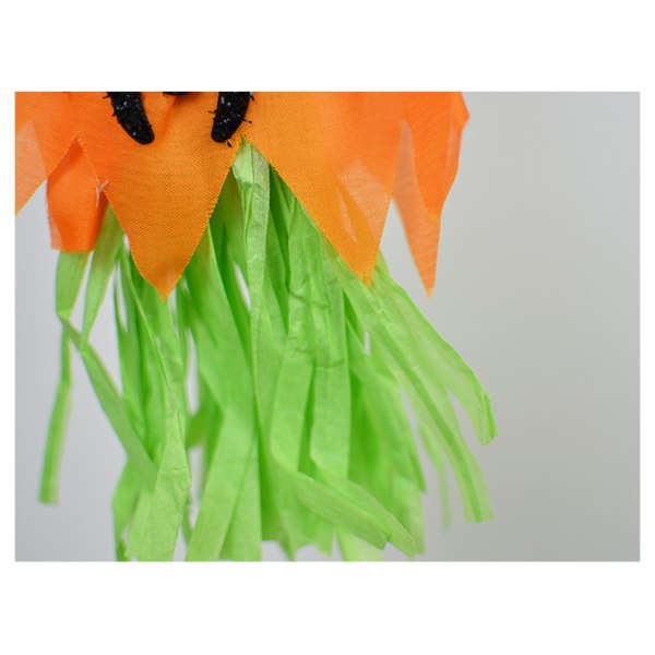 Halloween Halmspökhänge Glad Helloween Party Decor orange 3pcs