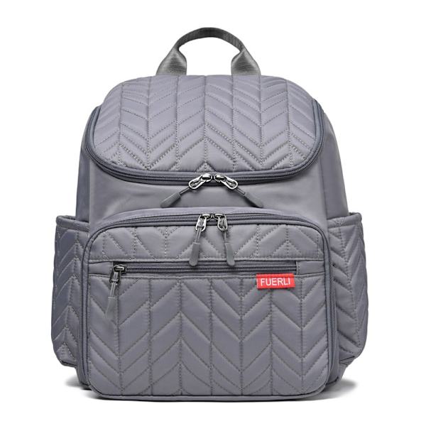 Babyble-taske med stor kapacitet Bærbar maternity-mor-rygsæk gray 29*16*36cm