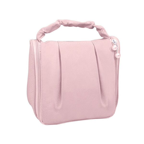 Vattentät resekosmetikväska Organizer pink