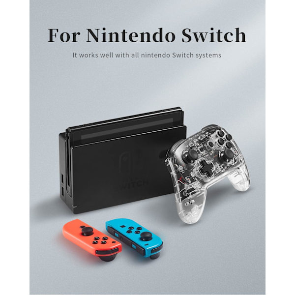 Styrenhet för Switch/Switch Lite trådlös styrenhet