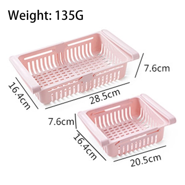 Kyllåda Plast Förvaringslåda Behållarhylla pink 20.5*16.4*7.6cm