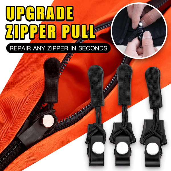 Fixa blixtlåsreparationssats Ersättningsdragkedjor Syverktyg black 6pcs