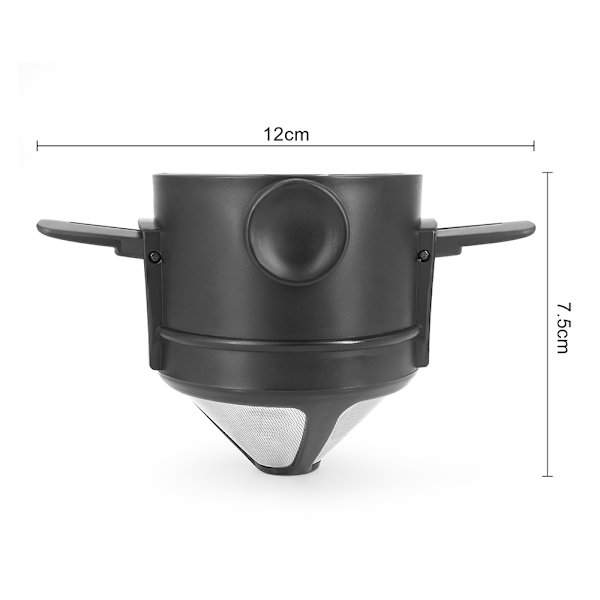 Kaffemalningslåda black 14*10cm