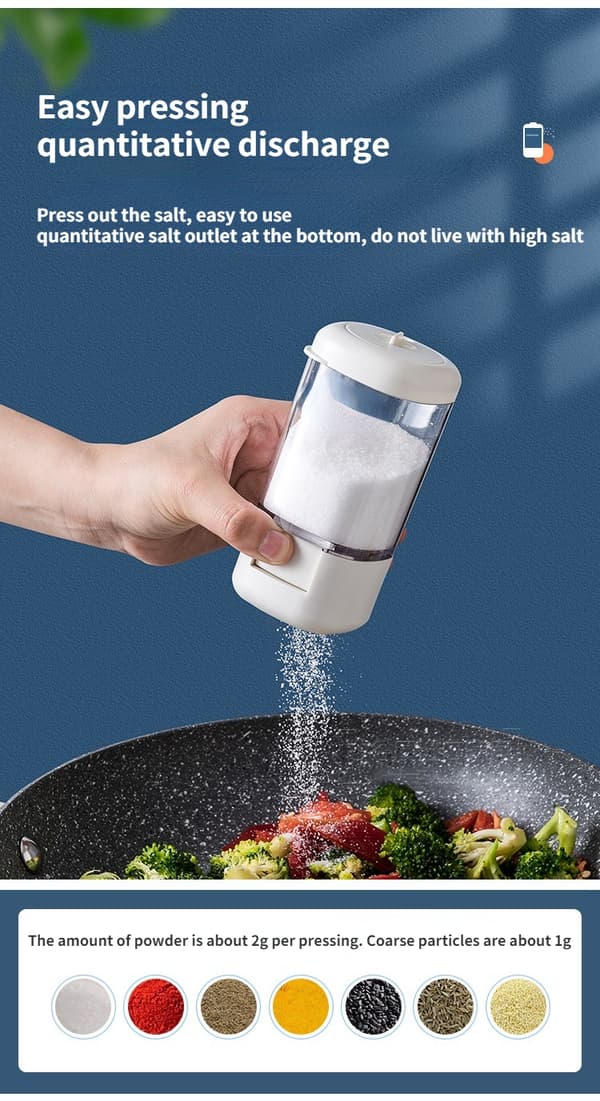 Press kvantitativ krydda flaska grill 1pc