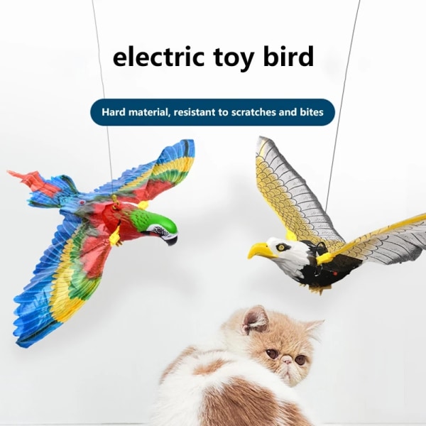 Simulation Bird Interactive Pet Toy Electric parrot 42*24*12cm