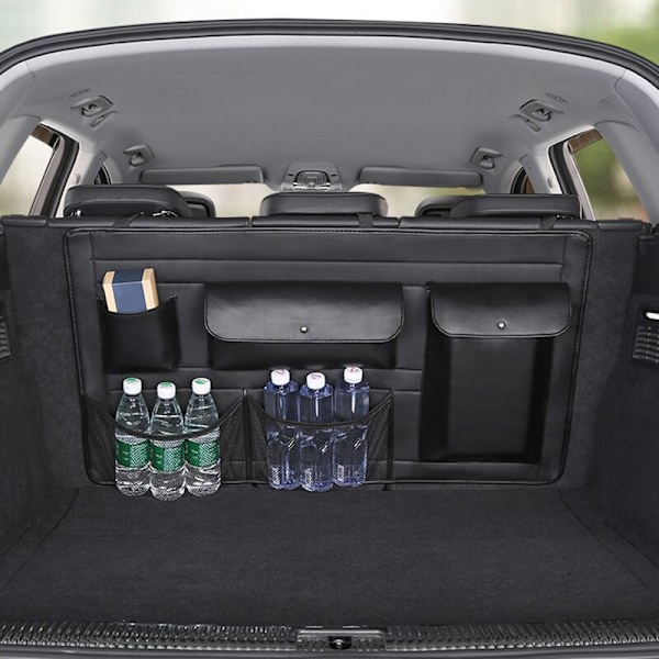 Multifunktions bilbagopbevaring Universal diverse taske black 90*50cm