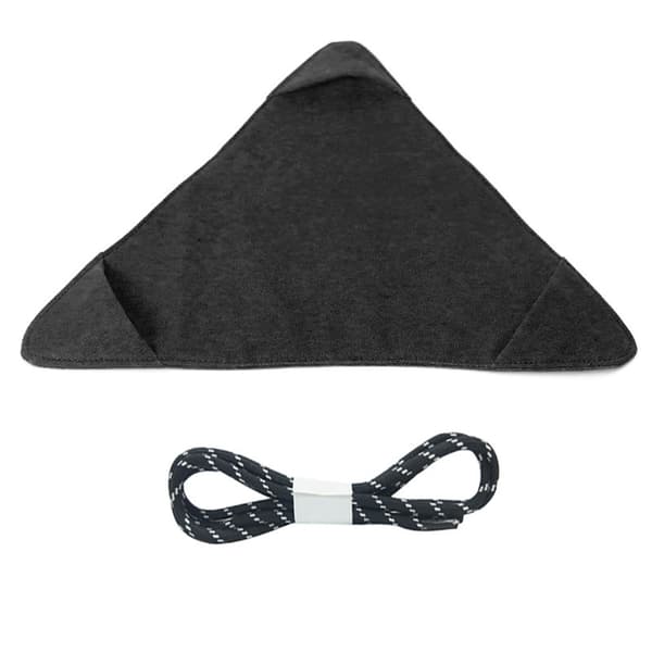 Superkompakt hopfällbart stativ Campingpall black 38*38*38cm