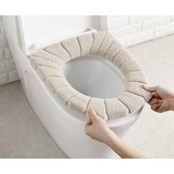 toalettmatta cover cover beige