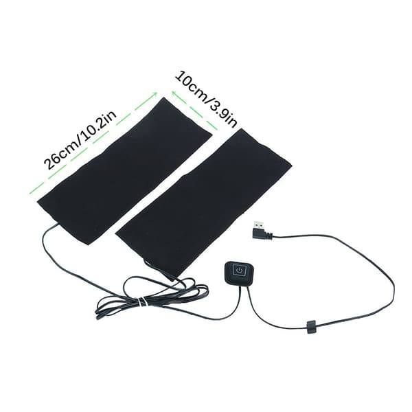 USB housujen polvisuoja black 26*10cm