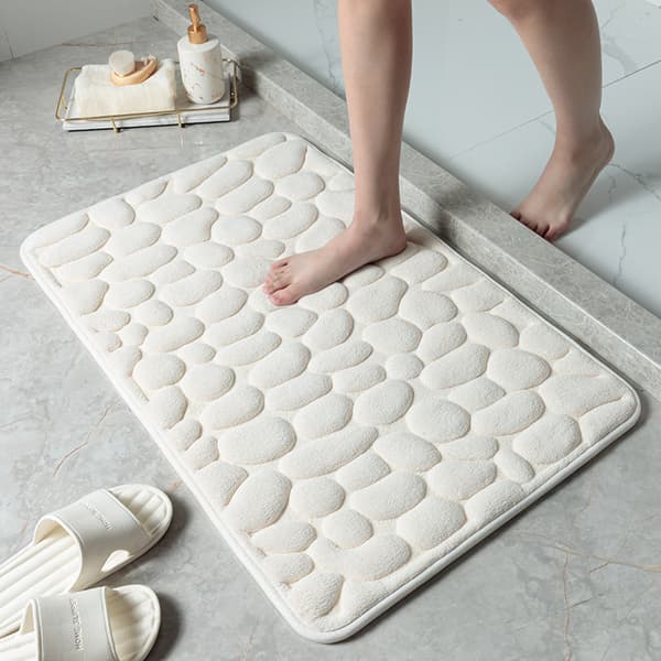 badrum slipmatta white 50×80cm