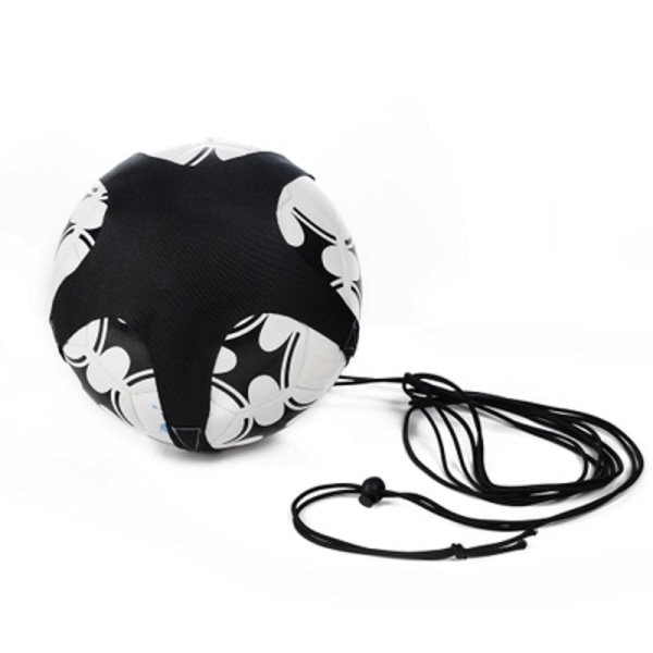 Fodbold jonglørtaske Børn Hjælpecirkel elastisk bælte black 31*31*45cm