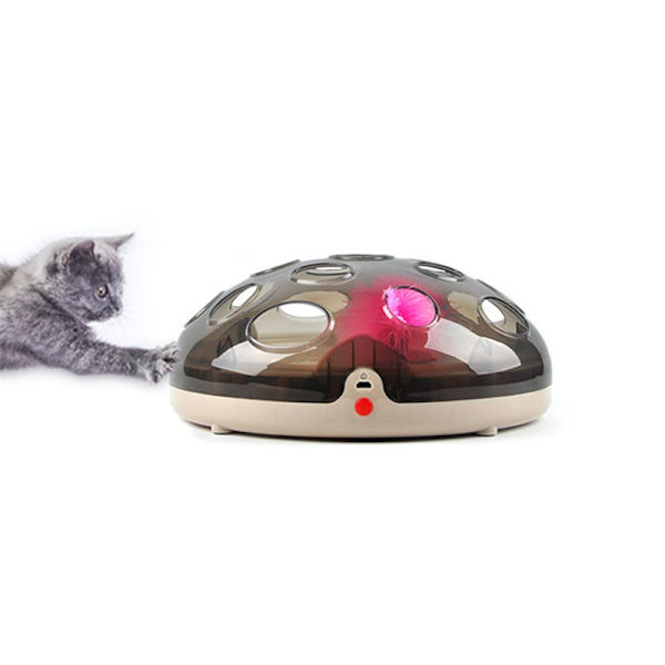 Uppladdningsbara Maglev studsande hoppande kattspelkomplex pink diameter 24.5 * 10.5cm
