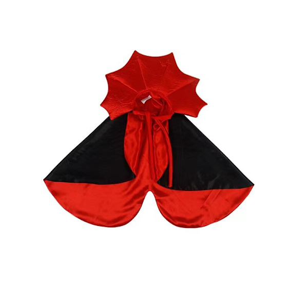 Lemmikkien halloween-asu Söpö Cosplay Cape Vampyyrikissa Koiranviitta black+red One size