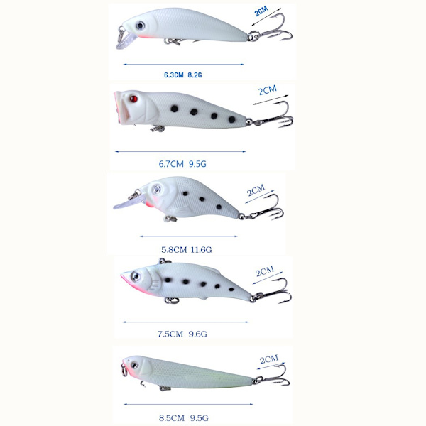 5 Rocking Fish Glow in the Dark