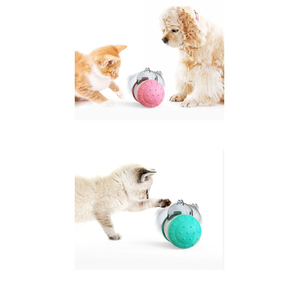 Pet Supplies Pussel Långsamt läckage BallElektriska Pet Hund Leksaker pink 146*77*109mm