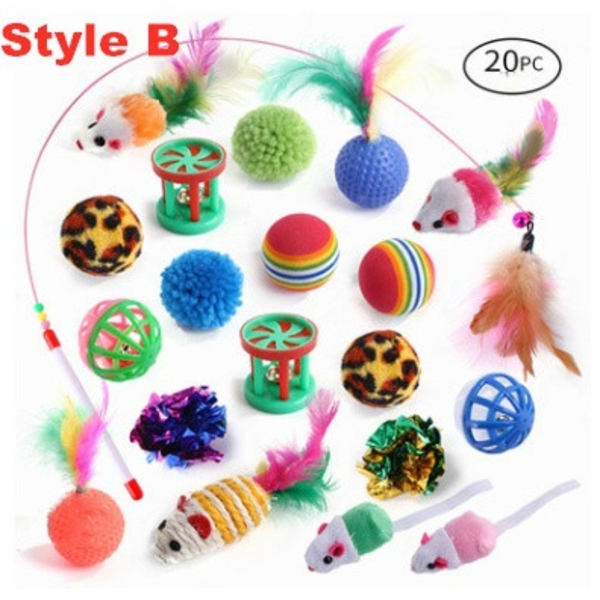 Cat Toy Pet Leksaker Tunnel Interactive Indoor Toy F style