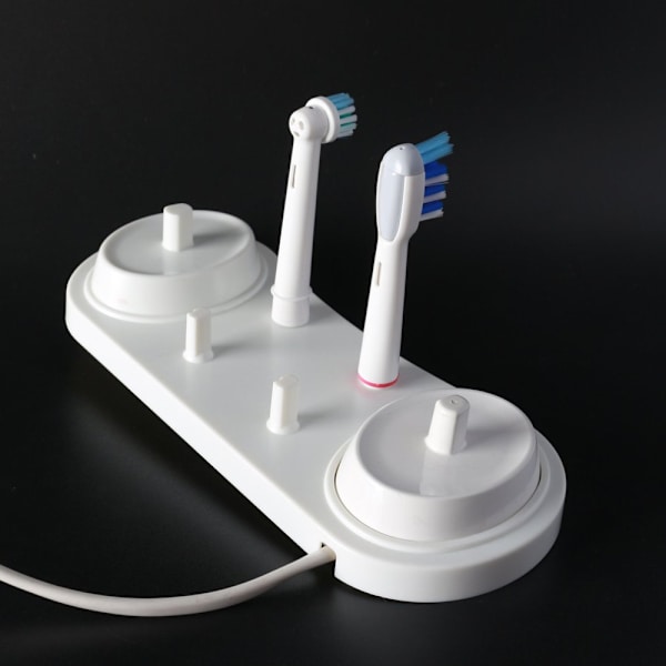Elektrisk tandborsthållare för stöd för borsthuvud white 18.5cm * 4cm * 7.5cm