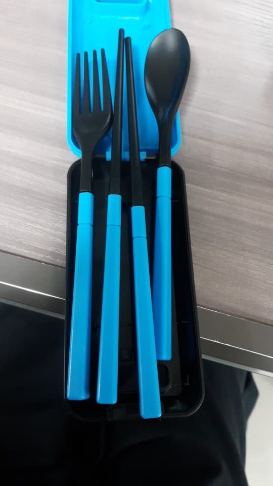 Set resebestickset blue