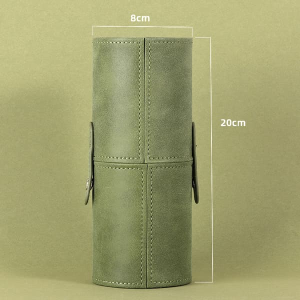 Professionell sminkborstehållare Grön Organize Bag green 20*8cm