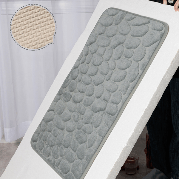 badrum slipmatta grey 50×80cm