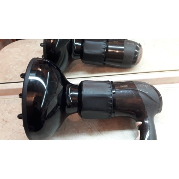 4,2-5,8 cm lockigt hår diffusor big wave verktyg black