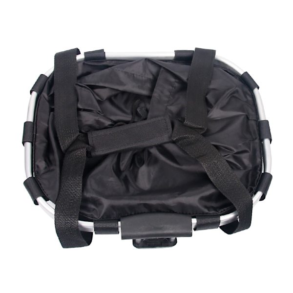 Polkupyörän kori Etumatkatavaroiden kantolaukku black 28*22*25cm