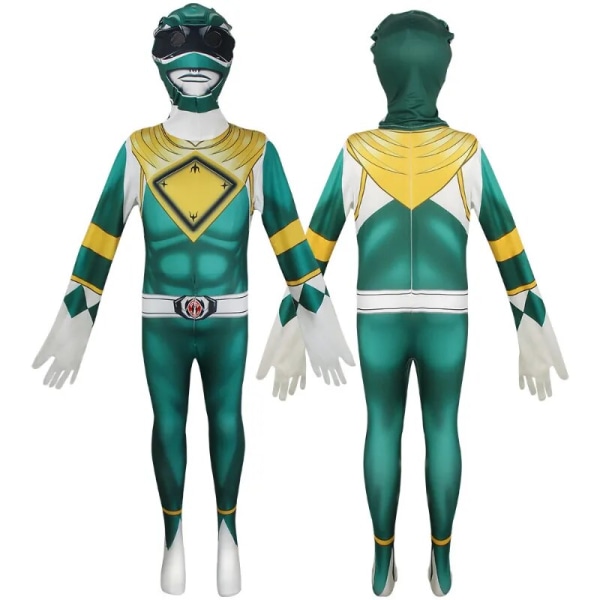 Superhjälte Samurai Sentai Shinkenger Rangers Cosplay Fantasia Halloween kostymmask Blue Ranger 110cm