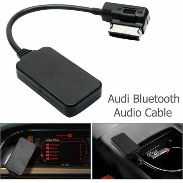 För Audi Volkswagen MMI Musikströmmande Bluetooth iPod Media Interface AMI-kabel