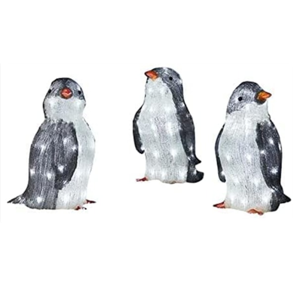 Trädgårdsbelysning Penguin Akryl right penguin small