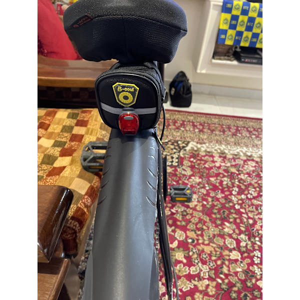 Efter cykelstolen väska väska tillbehör grey