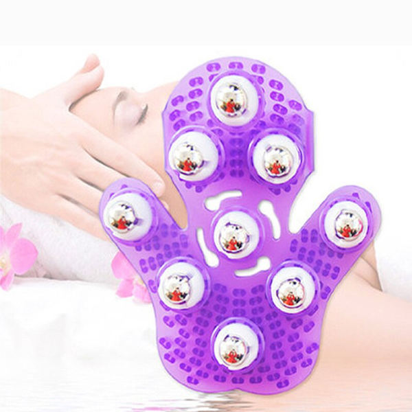 Roller Ball Body Massage Handske Anti-celluliter Muscle Relax green 160*80*28mm