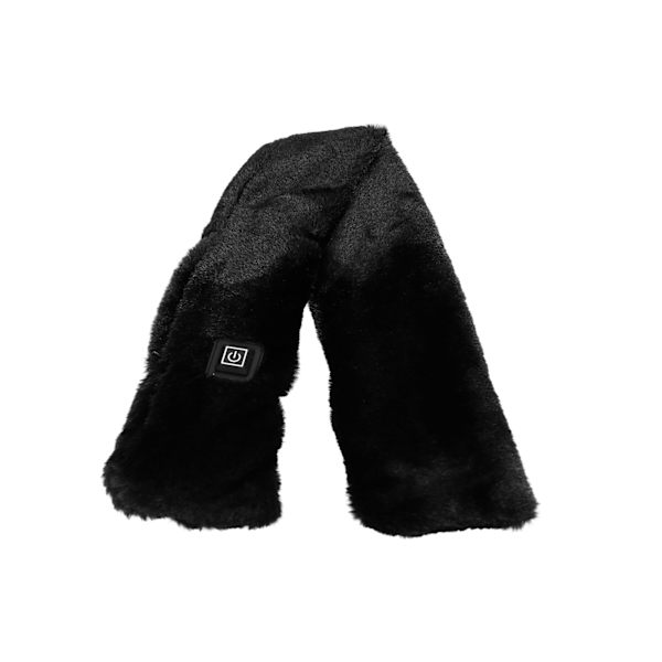 Elektrisk uppvärmd halsduk Vinter Warm Wrap Powered Neck Heat Pad black 12*90cm