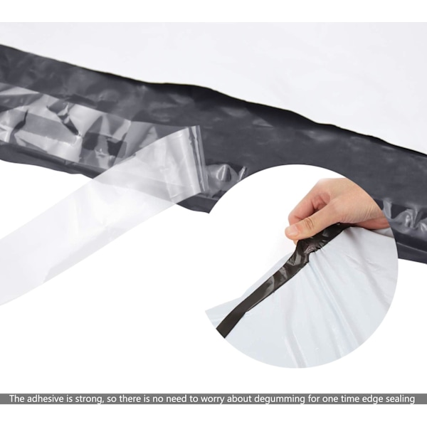 100 st självhäftande C4 postpåsar 250 x 300 mm fraktpåsar vattentäta plastfraktpåsar ogenomskinliga vikpåsar rivbeständiga förpackningspåsar