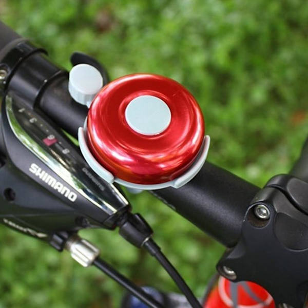 Mountain Road cykelhorn ljudlarm metallring blue diameter 5cm
