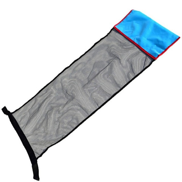 Svømmebassinmåtte Oppustelig Flydende Ring Hængekøje Vand Pool Madras Float Lounger Legetøj Blue
