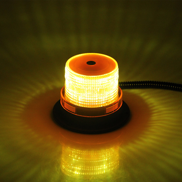 12V/24V Magnetisk bil LED Strobe varningsljus amber