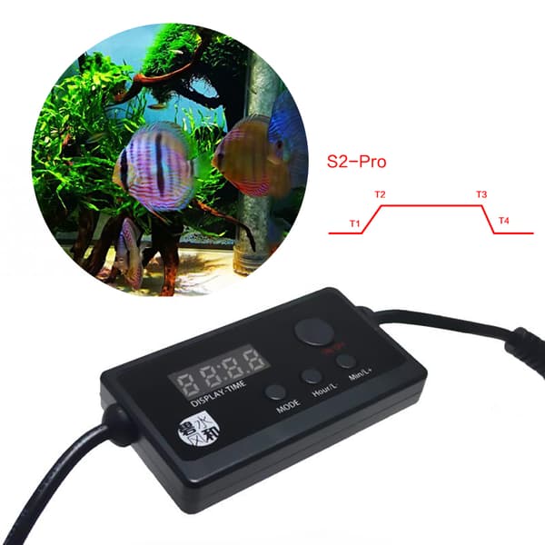 LED-belysningskontroll för akvarium 1pc