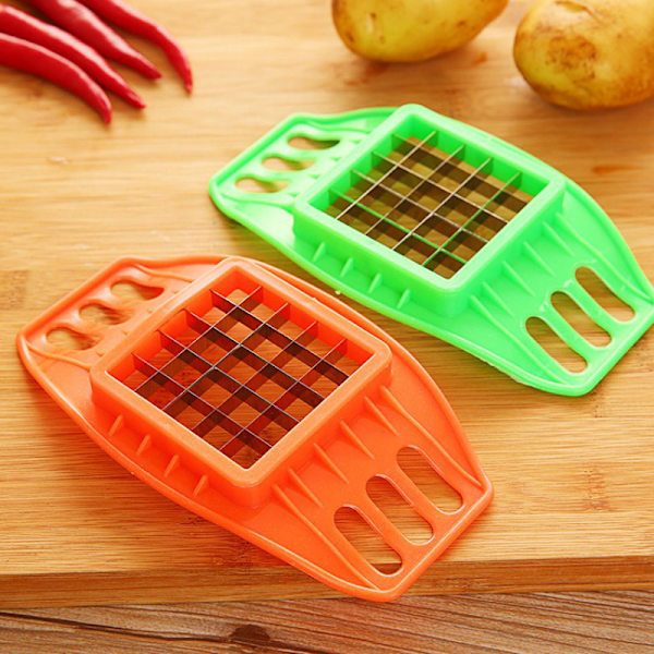 Værktøj til fremstilling af pommes frites til kartofler i rustfrit stål green 17*10*2cm
