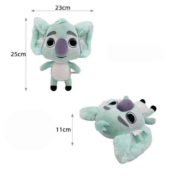 Tillbaka till Outback Plysch Koala Figur Lizard Julklapp koala