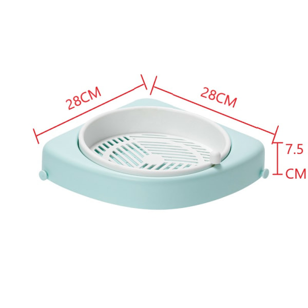 Roterbart stansefrit vægmonteringsstativ white 278*278*75mm