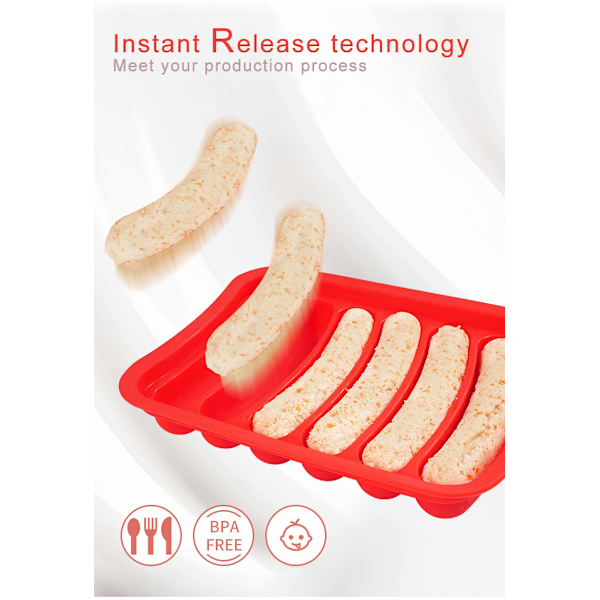 Form DIY Silikon Handgjord form red 17.5*14cm