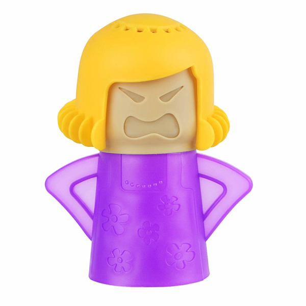 Mikrovågsrengöring köksredskap purple