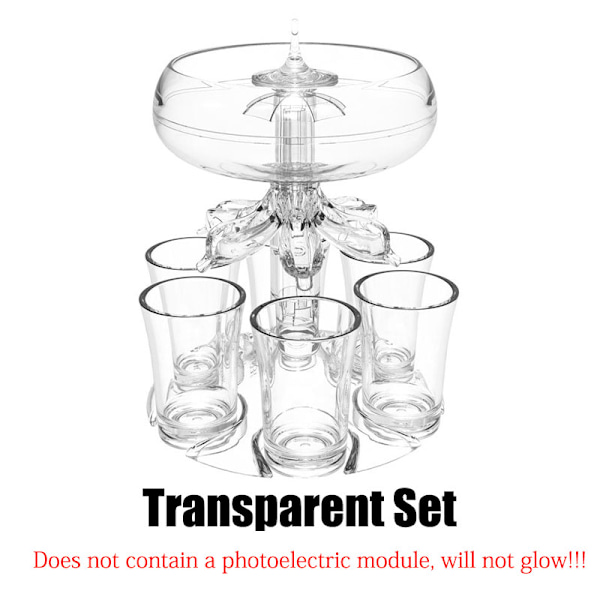 vinglas distributör rack bar verktyg Transparent set